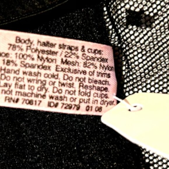 Victoria's Secret Sexy Little Things Polka Dot Corset Top Bra 34C - Picture 6 of 6